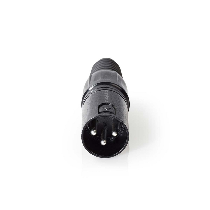 Nedis Βύσμα XLR male Μαύρο COTP15900BK
