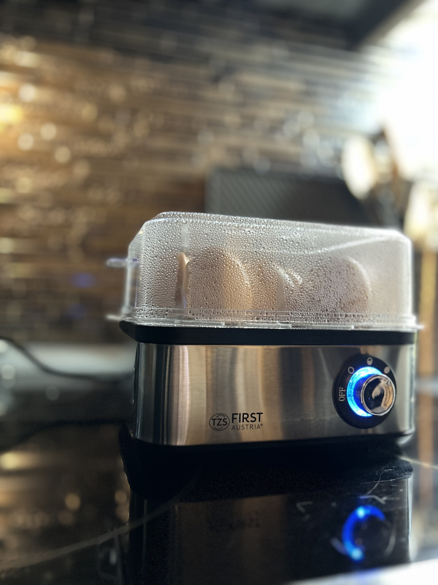 First Austria Βραστήρας Αυγών 8 Θέσεων 500W Ασημί