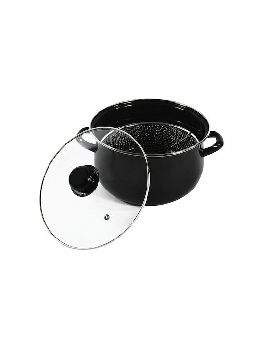 Φριτέζα Εμαγιέ Αντικολλητική 24 Χ 18 cm Estia