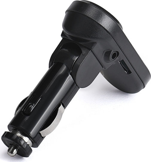 Powertech FM Transmitter Αυτοκινήτου T26 με MicroSD / USB