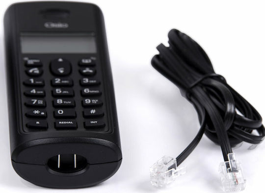 Osio OSD-8910 Ασύρματο Τηλέφωνο με Ελληνικό Μενού Μαύρο