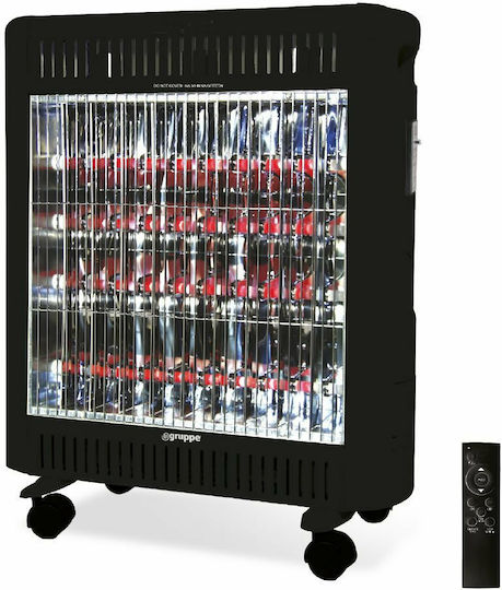  Σόμπα Χαλαζία 2400W με Θερμοστάτη NDS-24AR Black Gruppe 