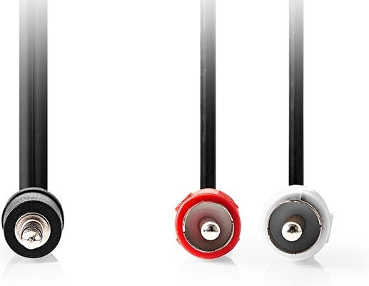 Καλώδιο Nedis 2 x RCA Αρσενικό - 3,5mm Stereo Αρσενικό 1,50m