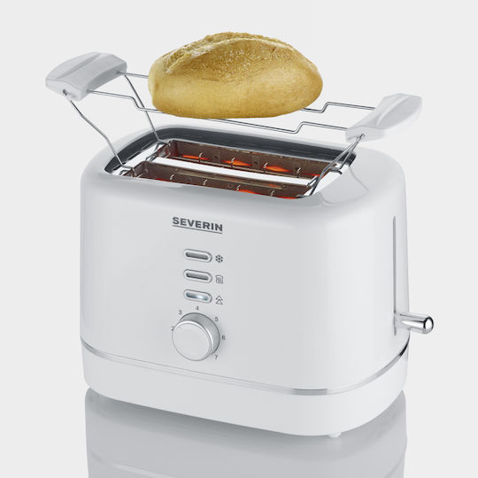 Severin Φρυγανιέρα 2 Θέσεων 850W Λευκή