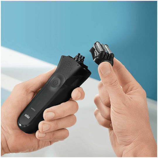 Braun Series 3 300S Περιστρεφόμενη Ξυριστική Μηχανή Προσώπου Επαναφορτιζόμενη