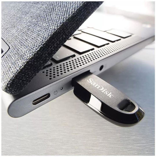 Usb Stick Sandisk Ultra Curve 32GB USB 3.2 Stick Μαύρο