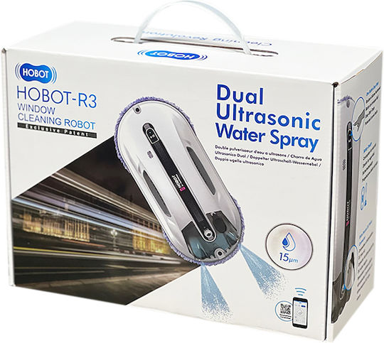 Hobot R3 Καθαριστής Τζαμιών Ρομπότ Ρεύματος 90W Λευκός