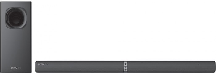 Crystal Audio CASB240 Soundbar 2.1 Bluetooth 240W με Τηλεχειριστήριο Μαύρο