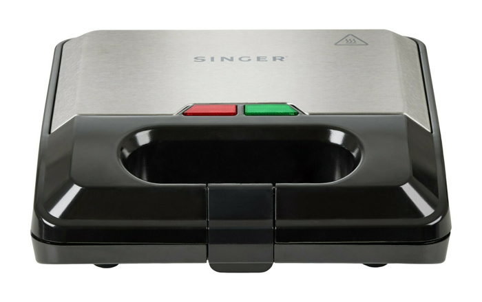 Τοστιέρα - Βαφλιέρα Singer MW-7520 Μαύρο/Inox