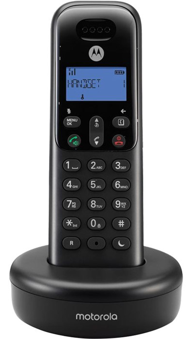 Ασύρματο Τηλέφωνο Motorola T501+ Black