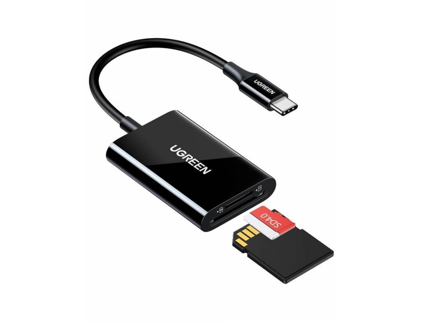 Card Reader Αναγνώστης Καρτών 2 σε 1 Usb -C Ugreen 