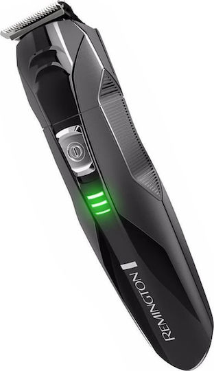 Remington Edge Σετ Επαναφορτιζόμενης Κουρευτικής Μηχανής Μαύρο PG6030