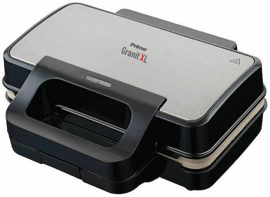 Τοστιέρα με Αποσπώμενες Πλάκες 900W Inox PRSM-40383 Primo 