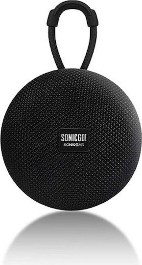 Sonic Gear Sonicgo 2 Ηχείο Bluetooth 5W με Ραδιόφωνο και Διάρκεια Μπαταρίας έως 4 ώρες Μαύρο 