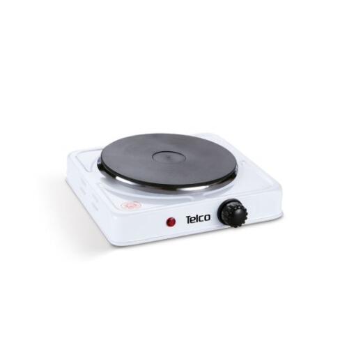 Telco ZD-1015A Ηλεκτρική Εστία Μονή Ø18,5cm 1500W Λευκή