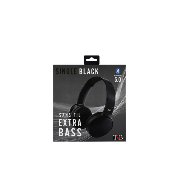 Ακουστικά Κεφαλής CBSGLBK Bluetooth Μαύρα TNB