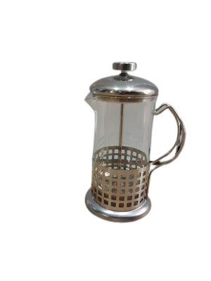 Καφετιέρα Γαλλικού Χειρός 600ml Ασημί
