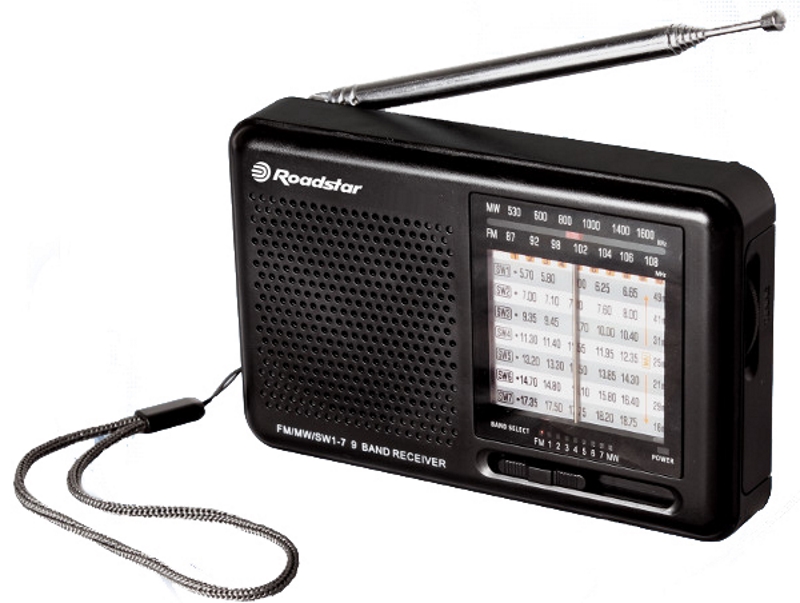 Roadstar TRA-2989 Ραδιοφωνάκι Μαύρο 