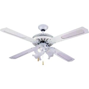 Ανεμιστήρας  Οροφής 52 4ΦΤ/4Φ TELCO WS52-4C4L Λευκός 