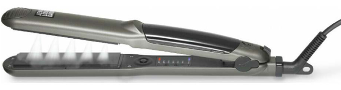 Jean Louis David 39969 Πρέσα Μαλλιών με Ατμό και Κεραμικές Πλάκες 50W 