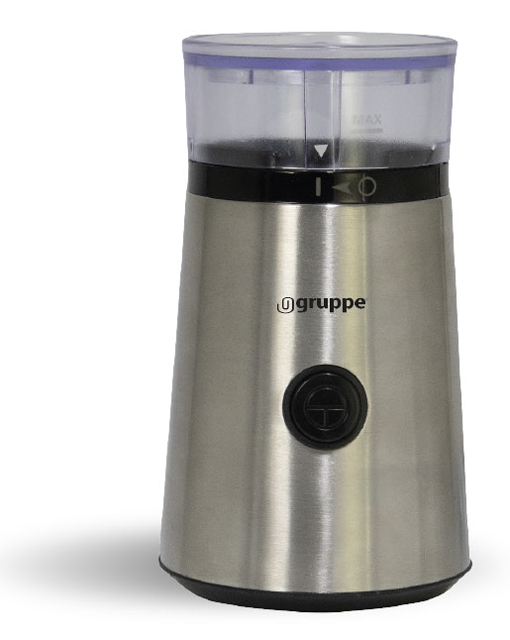 Gruppe CG9139-GS Ηλεκτρικός Μύλος Καφέ 150W με Χωρητικότητα 50gr Ασημί 