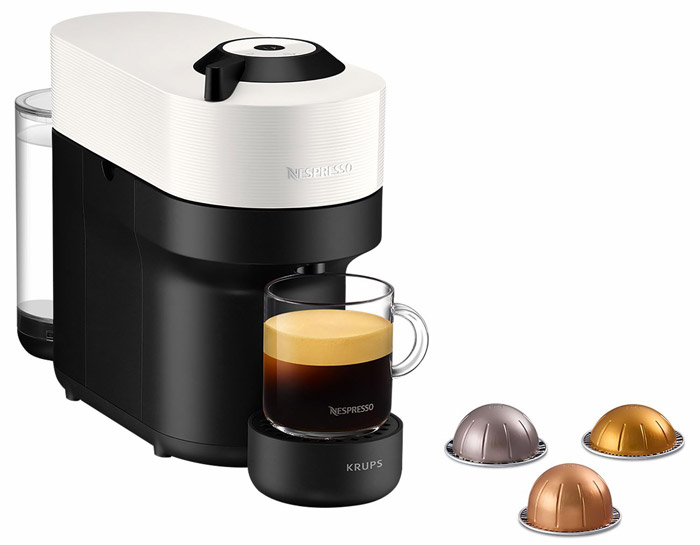 Καφετιέρα Nespresso Krups Vertuo Pop XN9201 Λευκό