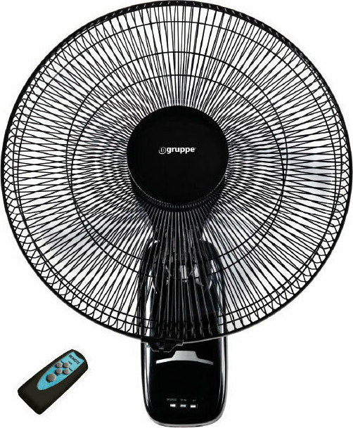Ανεμιστήρας Τοίχου Gruppe FW40-902R Μαύρο