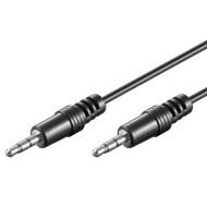 Καλώδιο Ήχου Silver HI-FI MMC-290G 3,5 Male -3.5 Male 2m Μαύρο Καλώδιο Ήχου Silver HI-FI MMC-290G 3,5 Male -3.5 Male 2m Μαύρο