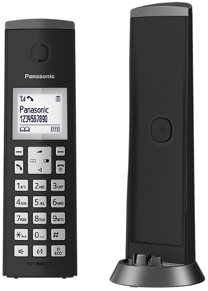 Ασύρματο Τηλέφωνο Panasonic KX-TGK210GRB Black Ασύρματο Τηλέφωνο Panasonic KX-TGK210GRB Black
