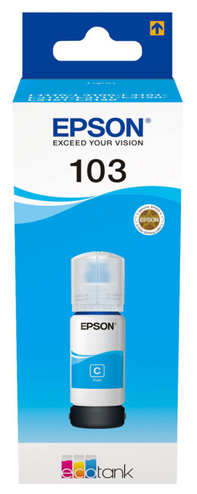 Μελάνι Epson 103 EcoTank Cyan