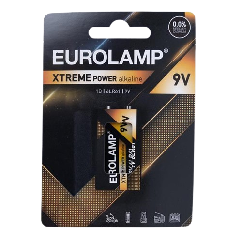 Μπαταρία Extreme 9V 6LR61 Eurolamp Μπαταρία Extreme 9V 6LR61 Eurolamp