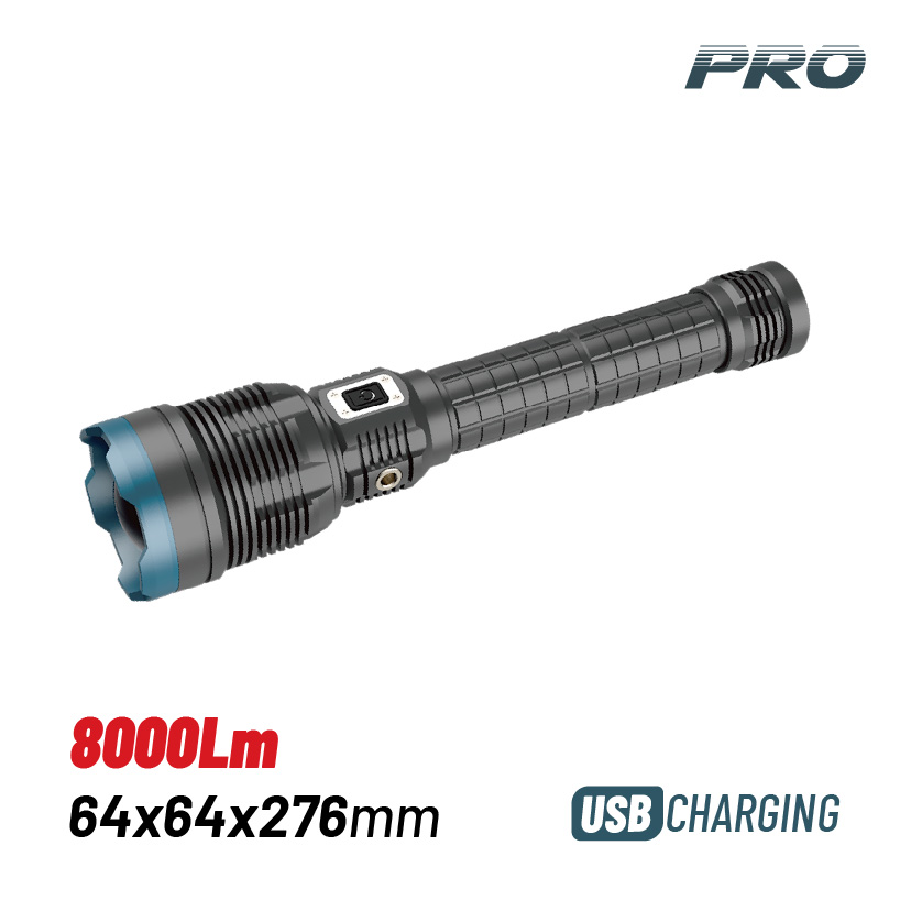 BORMANN Pro BPR6040 Φακός Επαναφορτιζόμενος, 8000Lm BORMANN Pro BPR6040 Φακός Επαναφορτιζόμενος, 8000Lm