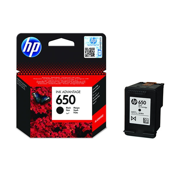 Μελάνι HP 650 (CZ101AE) Black Μελάνι HP 650 (CZ101AE) Black