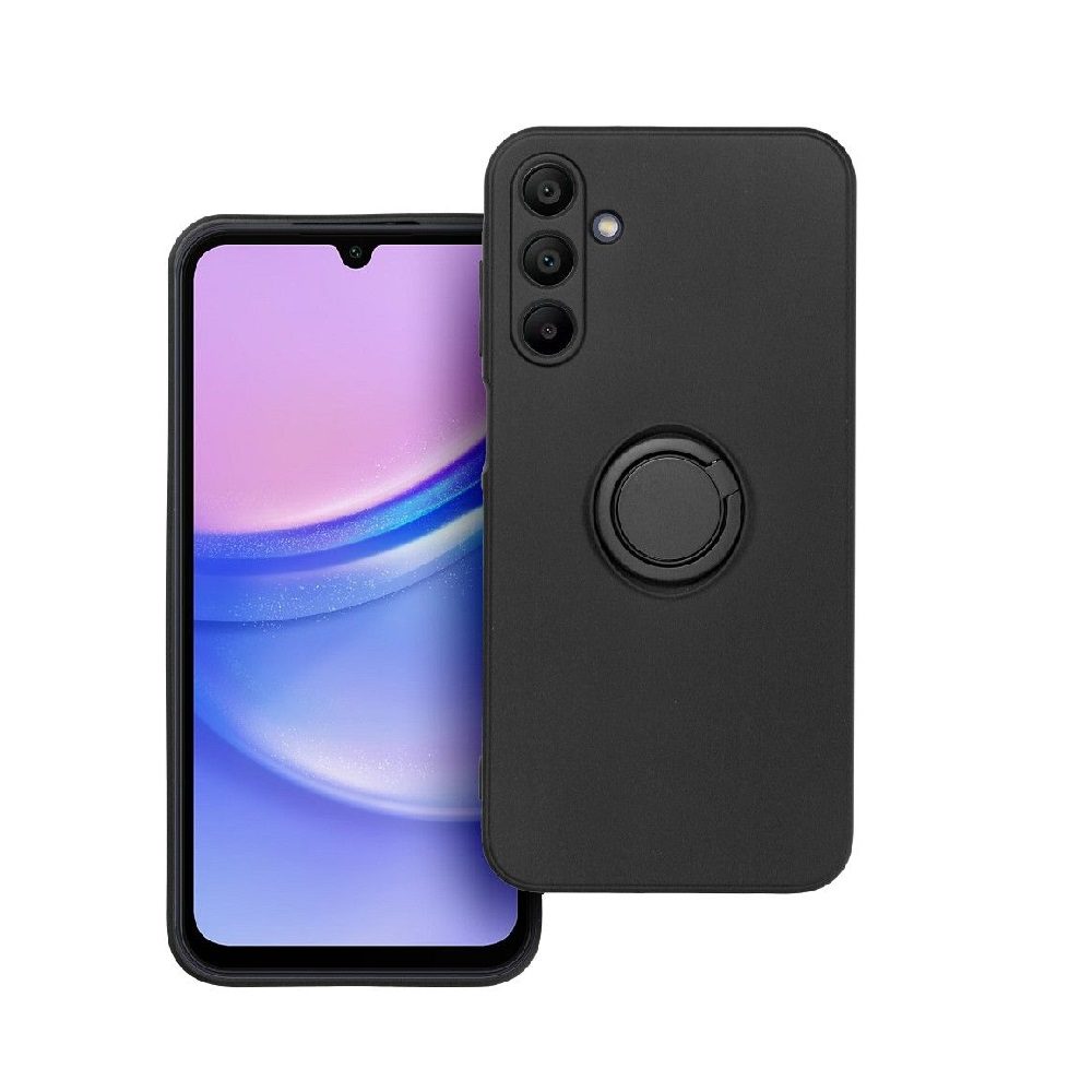 Θήκη Σιλικόνης Ring για Samsung Galaxy A15 4G/5G  Μαύρη