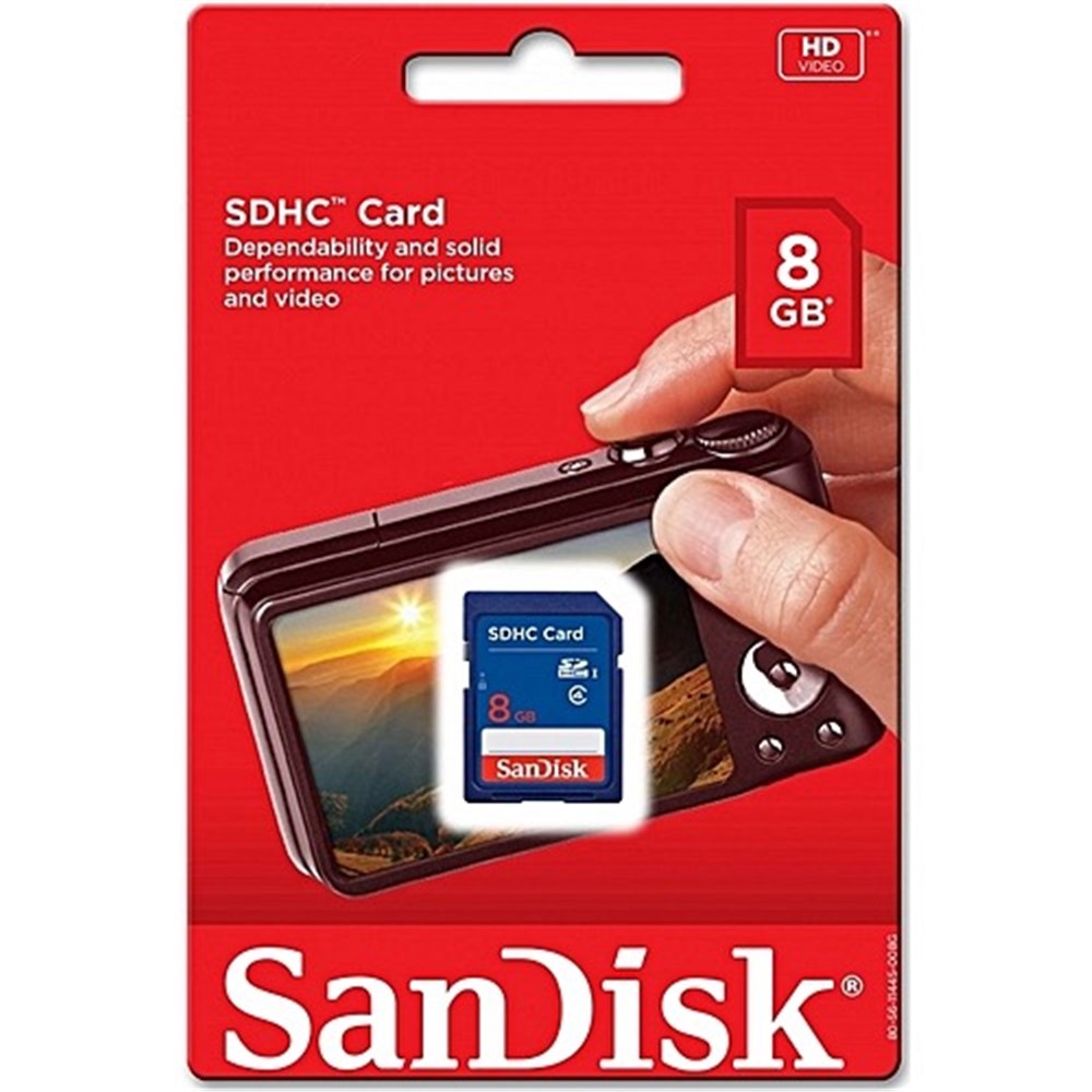 Κάρτα Μνήμης SanDisk SDHC 8 GB  