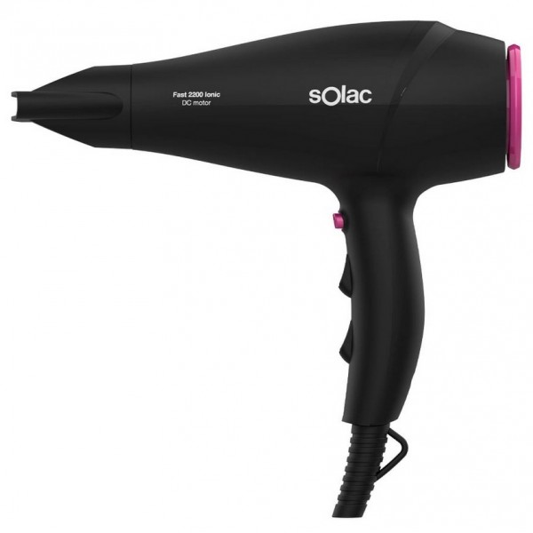 Solac S0455816 Πιστολάκι Μαλλιών Ionic με Φυσούνα 2200W Solac S0455816 Πιστολάκι Μαλλιών Ionic με Φυσούνα 2200W