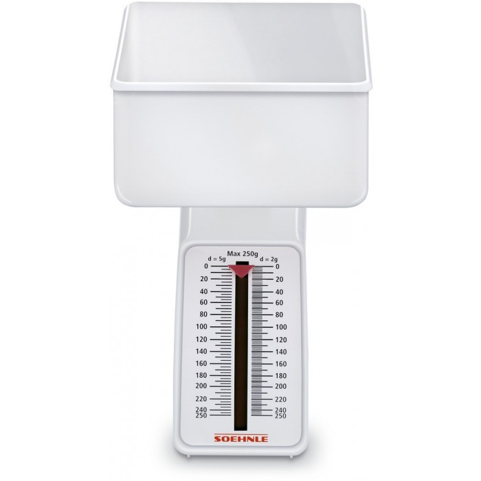 Ζυγαριά Κουζίνας 250GR Λευκό COMBI SOEHNLE
