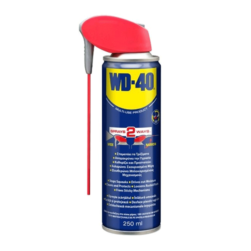 WD-40 Λιπαντικό Και Αντισκουριακό Σπρέι Smart Straw 250ml