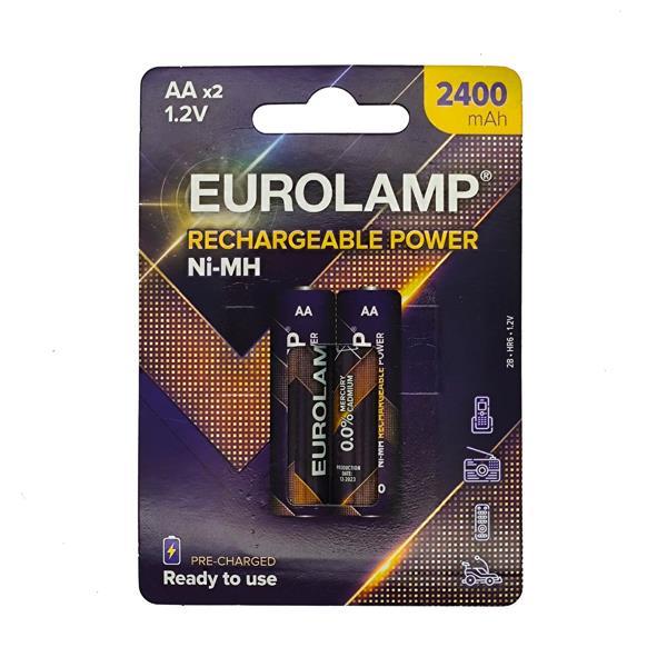 Μπαταρία Επαναφορτιζόμενη Ni-MH 1.2 V AA HR6 2400mAh 2τμχ Eurolamp Μπαταρία Επαναφορτιζόμενη Ni-MH 1.2 V AA HR6 2400mAh 2τμχ Eurolamp