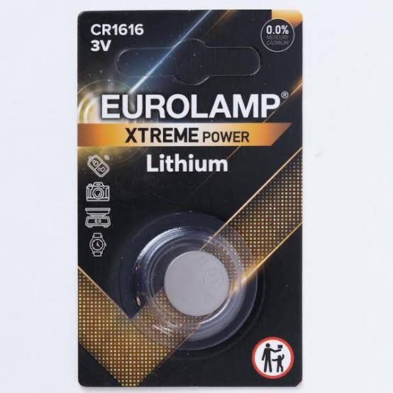 Μπαταρία Λιθίου Extreme CR1616 1τμχ Eurolamp Μπαταρία Λιθίου Extreme CR1616 1τμχ Eurolamp
