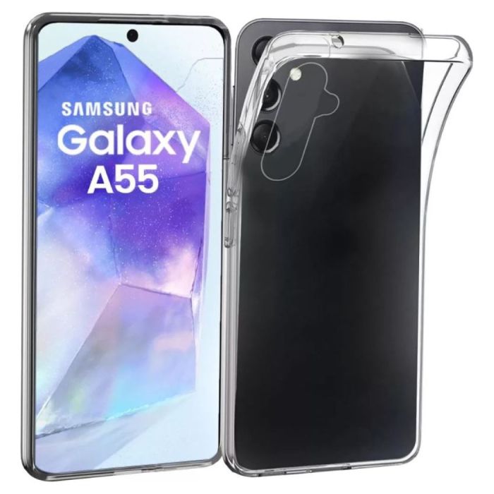 Θήκη Samsung A55 Διάφανη Σιλικόνης