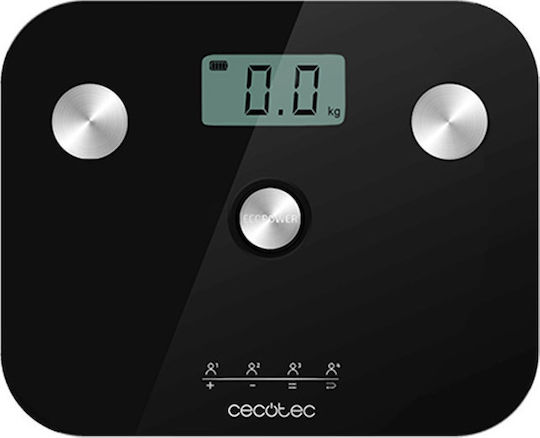 Cecotec Surface Precision 10100 Full Healthy Ψηφιακή Ζυγαριά 180kg με Λιπομετρητή Μαύρη Cecotec Surface Precision 10100 Full Healthy Ψηφιακή Ζυγαριά 180kg με Λιπομετρητή Μαύρη