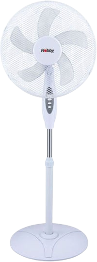 Ανεμιστήρας  Ορθοστάτης  HSF-80623 40CM Λευκό HOBBY