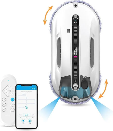 Hobot R3 Καθαριστής Τζαμιών Ρομπότ Ρεύματος 90W Λευκός